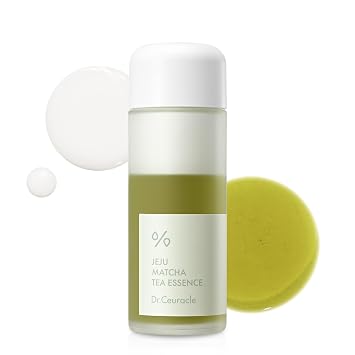 Dr.Ceuracle Jeju Matcha Tea Essence, tóner lechoso calmante 5.07 onzas