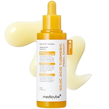 medicube Peel Shot con cúrcuma de ácido kójico para pieles problemáticas