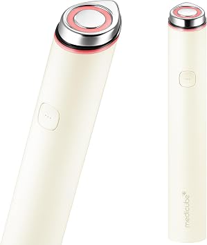 medicube Booster Pro Mini Plus - Dispositivo facial portátil para resplandor, color beige