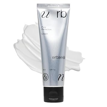 URBANAND Pure Perfection Cream, hidratante facial coreano vegano, crema hidratante de barrera con 10% de pantenol, para piel seca e irritada (1.69 onzas líquidas), cuidado de la piel coreano