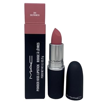 M·A·C Cosmetics Powder Kiss - Lápiz labial 304 Sultriness (0.10 onzas / 0.11 oz)