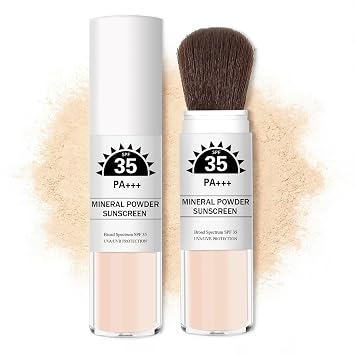 Maquillaje mineral del polvo del ajuste de la cara del SPF 35 del polvo de