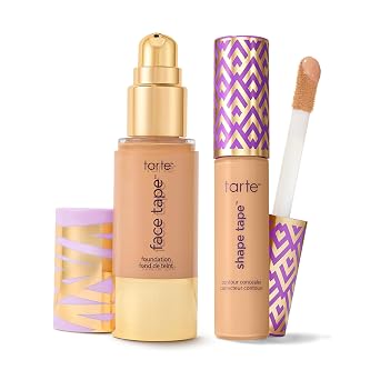 tarte face tape foundation and shape tape full-coverage concealer