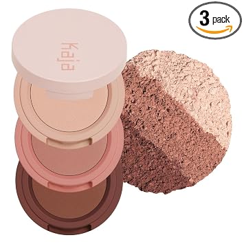 Kaja Beauty Bento Collection - Trío de sombras de ojos elásticas | Tonos marrón arena tostados, tamaño de viaje, 13 Velvet Dream, premio Allure Best of Beauty 2019, 0.03 oz
