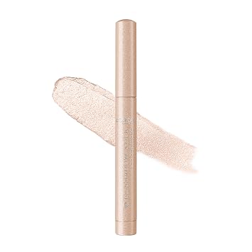 L'Oreal Paris Le Shadow Stick Shimmer Sombra de ojos, de alto pigmento, larga duración y mezclable, sombra de ojos en barra, maquillaje de ojos resistente a la transferencia y a las manchas, luces