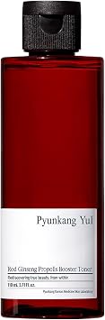 Pyunkang Yul PKY - Tónico potenciador de propóleo de ginseng rojo para acondicionamiento y preparación de absorción de la piel, fórmula botánica concentrada, cuidado de la piel coreano (3.7 onzas