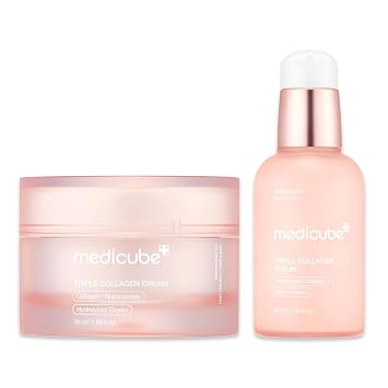 medicube Triple Collagen Nourish and Hydrate Duo - Set de suero y crema