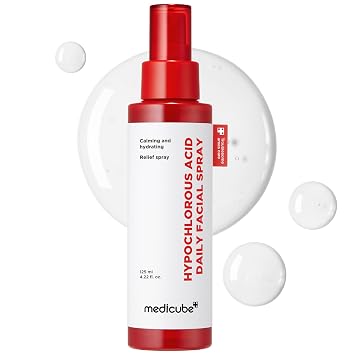 Medicube - Spray calmante de ácido hipocloroso, calmante y calmante