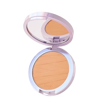 tarte face tape polvo compacto – Polvo impermeable de cobertura media con ácido hialurónico, hongo de nieve y péptidos para suavizar y fijar el maquillaje, ligero, vegano y libre de crueldad