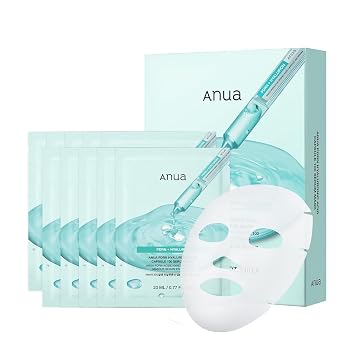 Anua PDRN - Mascarilla de suero de cápsula de ácido hialurónico 100, 10ea