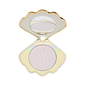 Sigma Beauty and Disney Highlighter - Resaltador de polvo prensado de larga duración, sin gluten, sin crueldad, maquillaje vegano (concha)