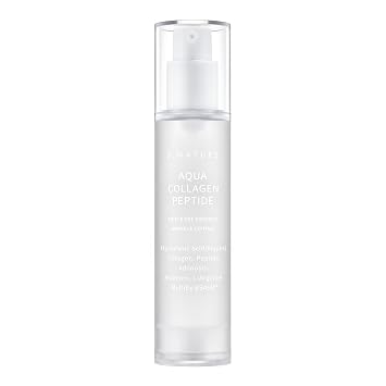 S.NATURE Aqua Collagen Peptide Triple Gel Essence, esencia facial reafirmante e hidratante, suero de gel rellenador y calmante con 8 ácidos hialurónicos, adenosina, cuidado de la piel coreano sin aceite