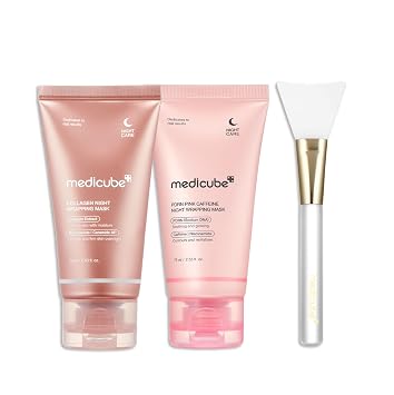 medicube Pink Wrapping Mask Duo - Colágeno, máscara de envoltura PDRN