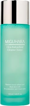 CICA Bakuchiol Cleanse Toner | Tóner coreano 2 en 1 para el cuidado de la piel (4.05 onzas líquidas)