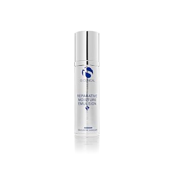 iS CLINICAL Emulsión de humedad reparadora, hidratante facial antienvejecimiento con ácido hialurónico, repara y protege la piel