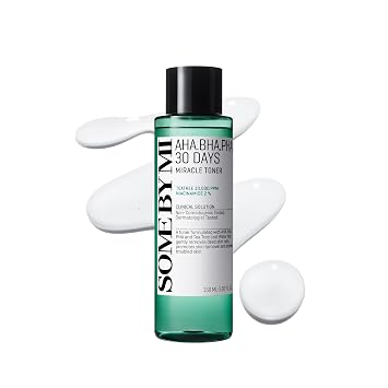 SOME BY MI AHA BHA PHA PHA 30 Days Miracle Toner – 5.07oz, 5.1 fl oz – Tónico facial coreano refinado para todo tipo de piel – Cuidado diario de poros y control de aceite con 2% de niacinamida – Cuidado de la piel coreano