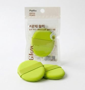 Esponja de maquillaje coreana de soplo de agua - Se expande cuando está mojado, con acabado brillante, esponja suave para base y crema BB