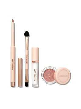 SHEGLAM Lip Dazzler Kit de Brillo con Purpurina de Larga Duración Brillo de Labios con Purpurina Sexy Súper Duradero No Pegajoso Kit Líquido Brillante Lápiz Labial Y2K-Debutante