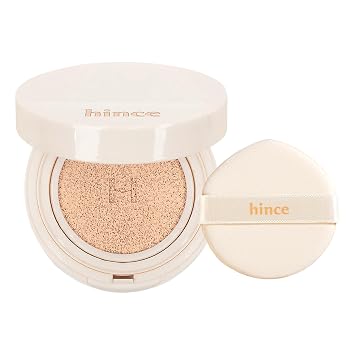 hince Second Skin Glow Cushion-0.42 oz | Skin Foundation rocío, brillante, duradero, elegante, belleza limpia, ligero, aspecto natural, refrescante, hidratante, textura delgada (SAND, 23)