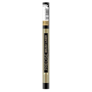 Eveline Precision Brush Liner, color negro oscuro
