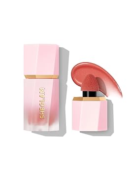 SHEGLAM Color Bloom Dayglow Rubor Líquido para Mejillas con Acabado Brillante - Devoted