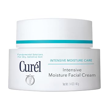 Curel Japanese Skin Care Intensive Face Cream Hidratante, 1.4 fl oz