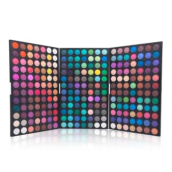 Pure Vie 252 Colors Eyeshadow Palette, Matte Shimmer Blendable Eye Makeup