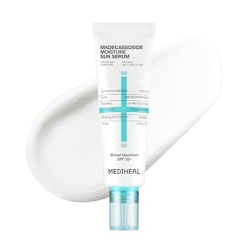 MEDIHEAL Madecassoside Moisture Sun Serum SPF 50+ Protector solar (1.69 fl