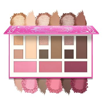 UCANBE - Paleta facial esencial, sombra de ojos, contorno y rubor e