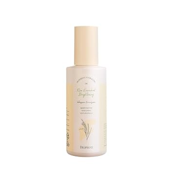 Deoproce Rice Enriched Intensive Emulsion - Loción hidratante coreana para el cuidado de la piel para una piel radiante y nutrida 7.05 oz