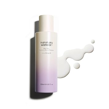 haruharu Wonder Black Rice Probiotics Barrier Essence, inundación e hidratación profunda de la piel, fortalece la barrera cutánea, hidrata, piel brillante y radiante, ceramida y pantenol, relleno de