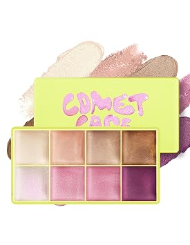 Paleta de iluminadores bronceadores color crema de 8 colores para pieles