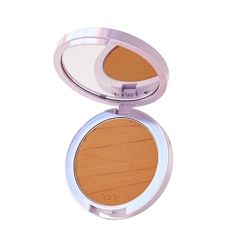 tarte face tape polvo compacto – Polvo impermeable de cobertura media con ácido hialurónico, hongo de nieve y péptidos para suavizar y fijar el maquillaje, ligero, vegano y libre de crueldad