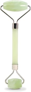 Plum Beauty Rodillo de jade, rodillo facial, herramientas faciales Gua Sha