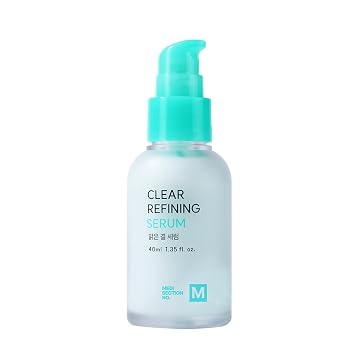 MEDI SECTION NO.M Korean Pore Refining Serum 40ml (1.35 fl oz) – Niacinamide 2% + Bakuchiol 10,000ppm, 7-Type Hyaluronic Acid, Lightweight Smoothing Serum for Oily and Sensitive Skin