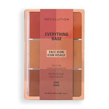 Revolution Everything Base Face Icon - Paleta de tez de iconos, multiuso