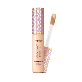 tarte shape tape corrector cremoso – Cobertura completa, hidratante, fórmula de acabado mate natural para debajo de los ojos, ojeras, líneas finas, enrojecimiento, dermatológicamente probado, vegano