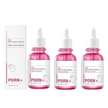 Suero PDRN para el rostro, sueros coreanos para el cuidado de la piel con retinol y ácido hialurónico, refuerzo de la piel y suero de estiramiento facial instantáneo, fórmula de ampollas de tiro
