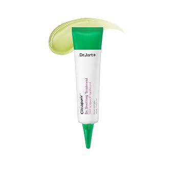 Dr.Jart+ Cicapair So Soothing Face Treatment Crema de gel coreana para piel visiblemente irritada con centella asiática | Cuidado de la piel coreano, 1.01 onzas líquidas