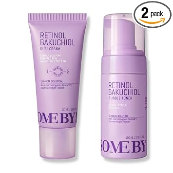 SOME BY MI Retinol Bakuchiol Dual Cream & Bubble Toner