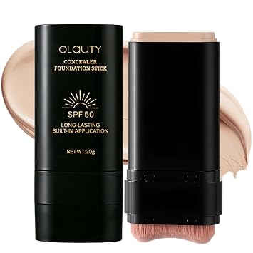 Barra de base con cobertura de corrector y SPF50+(02# TRIGO)