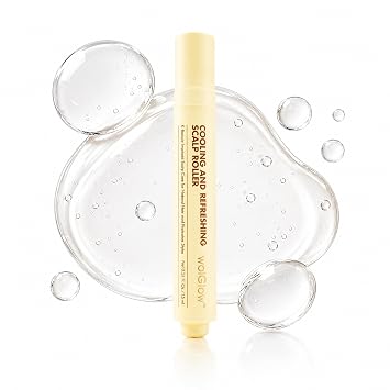 Cooling and Refreshing Scalp Roller. For Natural Hair and Protective Styles, Refreshing Cooling Scalp Treatment, Lightweight Scalp Care for a Fresh, Revitalized Feel, Korean Skincare