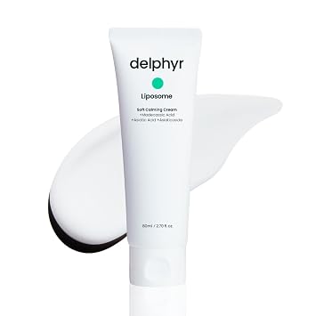 Crema calmante suave de liposomas, crema hidratante Centella Asiatica TECA para pieles sensibles, protección de la piel y calmante, cuidado de la piel coreano para el cuidado de problemas (2.70 onzas líquidas, 2.7 fl oz)