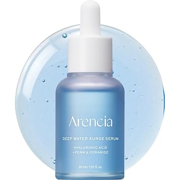 Arencia Suero de hidratación profunda: Cica PDRN + ácido hialurónico + ceramida, pantenol, suaviza la línea fina para una piel de vidrio regordeta, cuidado de la piel coreano, 1.0 fl oz 1.01 onzas líquidas
