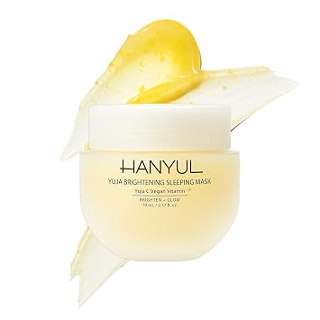 Hanyul Yuja Máscara para dormir Crema de noche Yuzu coreana