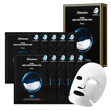 JMsolution Active Mask Prime (10 hojas, 1.1 fl oz cada una) (Nido de pájaro)