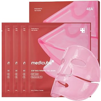 medicube Mascarilla de gel de gelatina con NAD EGF reafirmante
