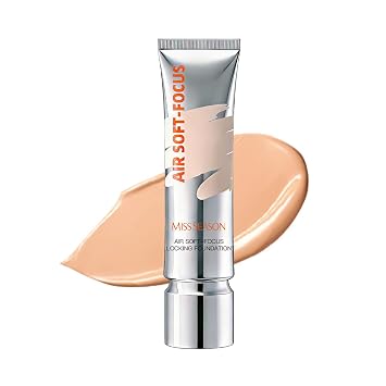 Base coreana Air Soft-Focus: maquillaje líquido ligero de base
