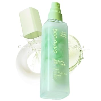 Crema de niebla de recuperación, propóleos 20,000 ppm, pantenol 3%, hidratante facial ligera e hidratante, piel calmante y radiante, cuidado de la piel coreano (2.70 fl oz)