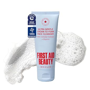 First Aid Beauty Ultra Gentle Cream-to-Foam Cleanser